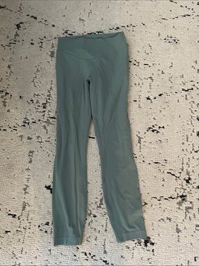 Lululemon mint green leggings sz6 new without tags